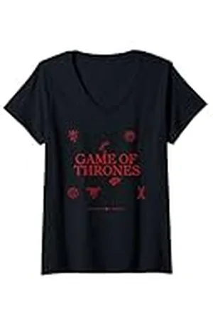 Game of Thrones Mujer When You Play Camiseta Cuello V