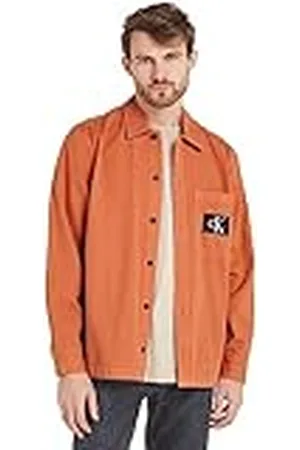 Calvin Klein Jeans Utility Overshirt J30J323970 Camisas de Tejido, , M para Hombre