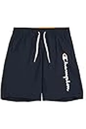 Champion Legacy Icons Beachshorts B-Crinkle Taslon Contrast Logo Bañador para Hombre, , 11-12 Years para Niños