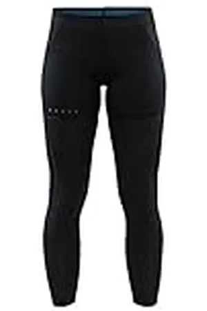 Craft Charge Mesh Tight-Schwarz, Silber Pantalones, Mujer, , Extra-Large