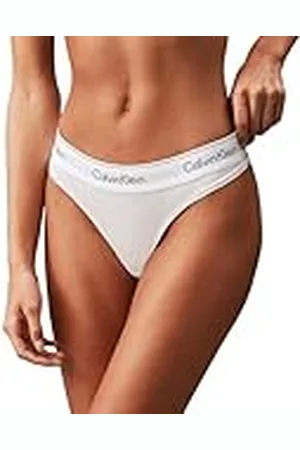 Calvin Klein Thong 0000f3786e Tangas, (White), L Mujer