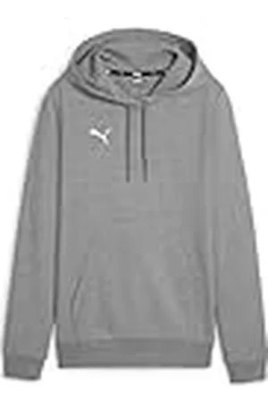 PUMA TeamGOAL Casuals Hoody Wmn Jersey, Mujer, Medium Gray Heather White, M