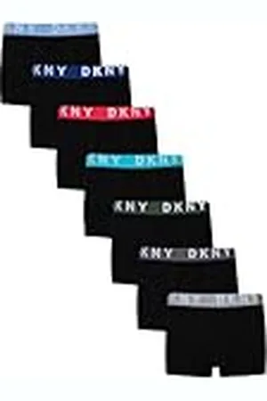 DKNY Hombres Bañador Paquete de 7 Medio