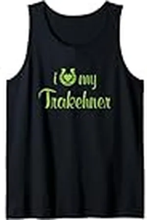 Hip Entrenador de equitación I Love My Trakehner Horse Equestrian Show Camiseta sin Mangas