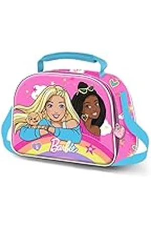 KARACTERMANIA Barbie Rainbow-Bolsa Portamerienda 3D, , 10 x 26 cm
