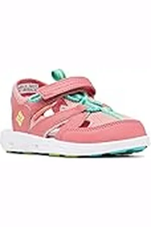 Columbia Childrens Techsun Wave Sandalias De Senderismo Y Trekking para Unisex niños, Rojo (Wild Salmon x Voltage), 31 EU