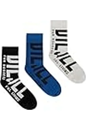 Diesel Skm-ray-threepack Calzino Calcetines, , L para Hombre