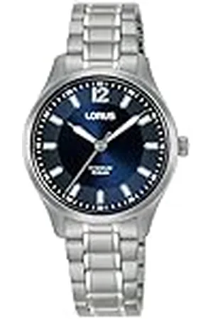 Lorus Reloj Analógico de Cuarzo para Hombre con Pulsera de Titanio