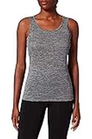 CMP Camiseta de tirantes de mujer de punto jaspeado, Mel., XXXL