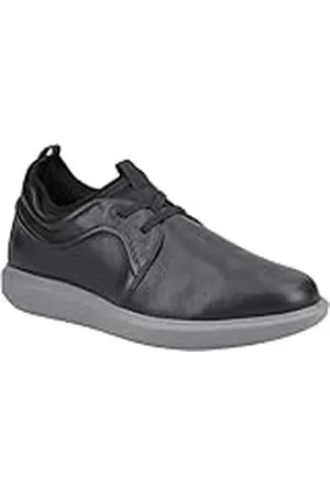 Hush Puppies Zapatos Niles Hombre, Black, 44.5 EU