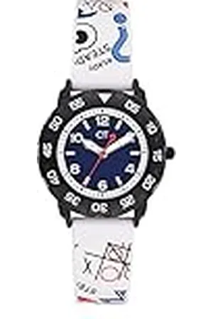 Cool Time Kids Reloj Analógico para Unisex-niños de Cuarzo con Correa en Silicona CT-0021-PQ