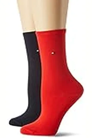 Tommy Hilfiger 371221 Calcetines, Mujer, (Red 684), 35/38 (Tamaño del fabricante:035)