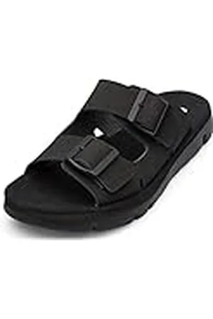 Camper Oruga Sandal-K200633, Sandalias Planas Mujer, Black, 39 EU