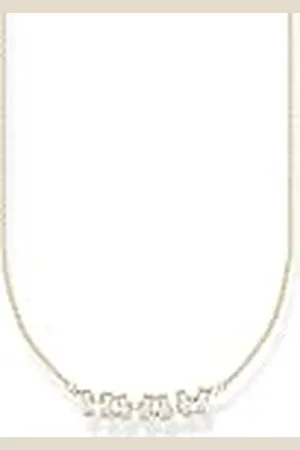 Thomas Sabo Collar Señoras 18 Quilates (750) Bicolor circonita Otra Forma - KE2095-414-14-L45v