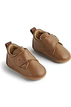 WHEAT Zapatillas Dakota Monocolor-Unisex-Piel auténtica, Mule niños, , 20 EU
