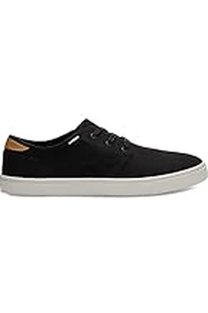 TOMS CARLO, Zapatillas Deportivas Hombre, Negro/Blanco, 45 EU
