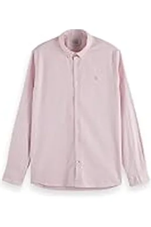 Scotch&Soda Seasonal Essentials-Camiseta Oxford a Rayas, , M para Hombre