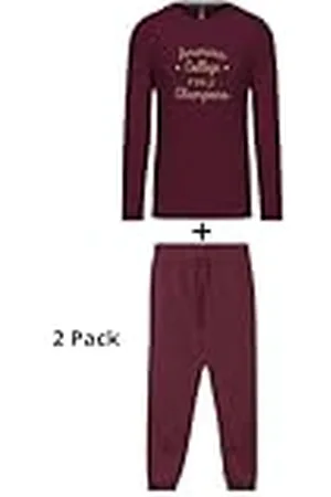 American College Pyjama Polaire Pour Enfant Garçon Juego de Pijama, , 10 años (Pack de 2) para Niños