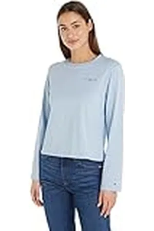 Tommy Hilfiger Mujer Camiseta Manga Larga Básica, , XXL