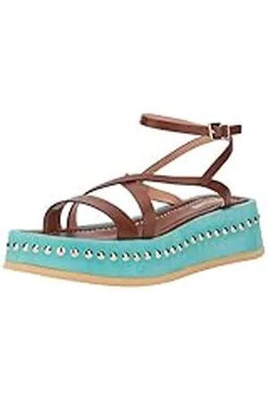 Pollini SA16196I1GTI120C, Sandalias Planas Mujer, , 41 EU