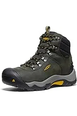 Keen Revel 3, Botas para Senderismo Hombre, Magnet/Tawny Olive, 43 EU