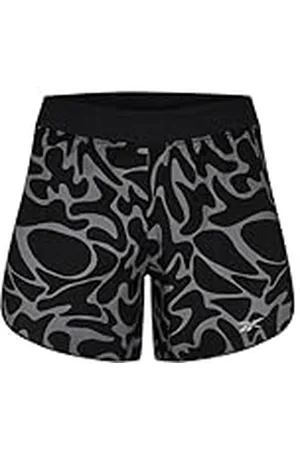 Reebok Pantalón Corto Marca Modelo Running Short-AOP