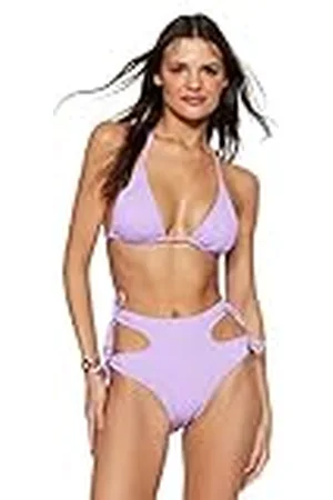Trendyol Parte Inferior de Bikini Normal de Cintura Alta para Mujer Traje de baño, , 38