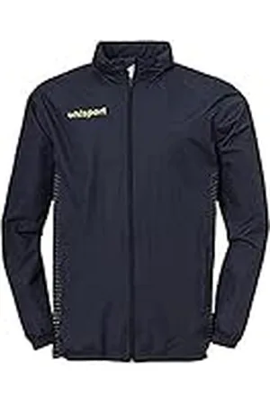 Uhlsport Score Rain Chubasquero, Hombre, Azul Marino/Amarillo Flúor, XXL
