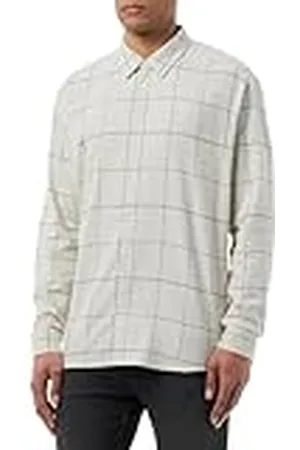 Only & Sons ONSLARS LS REG Brush Check Shirt Camisa de utilidades de Trabajo, , M para Hombre