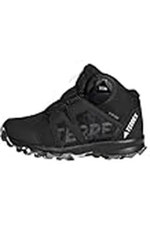 adidas Terrex Boa Mid Rain.RDY Hiking Shoes, Zapatillas de Trail Running, Core Black/Cloud White/Grey Three, 28 EU