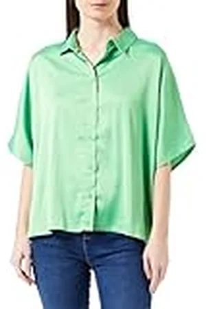 Kaffe Camiseta de Manga Larga para Mujer, Color Satinado Camisa, , 38