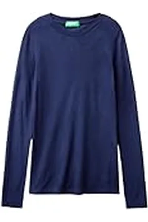 Benetton Camiseta M/L 3r0kd108h Suéter, , S Mujeres