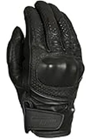Furygan LR Jet Vented D3O - Táctil - Palma 100% Piel de Cabra - Guantes Ligeros de Moto para Hombre - Protección Metacarpiana D3O - Adventure Touring Urbano