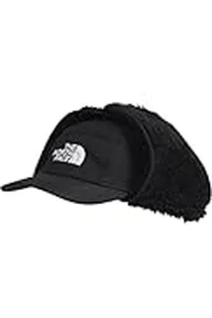 The North Face Sombrero Shasta Trapper para niños, TNF Negro/marrón utilitario, S