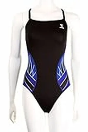 Tyr Womens Phoenix Splice Diamondfit Swimsuit - Black/Blue - 32"