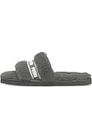 PUMA Fluff, Zapatillas, Mujer, Charcoal Gray- White, 37 EU