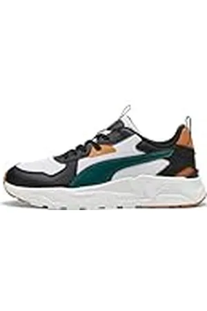 PUMA Trinity Lite, Zapatillas Hombre, Black Dark Myrtle Caramel Latte, 37.5 EU