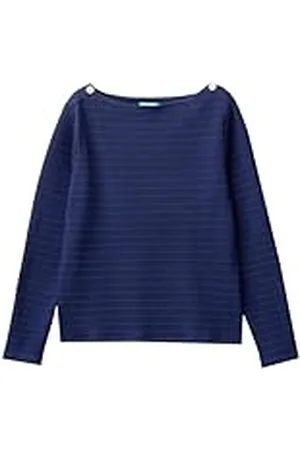 Benetton Jersey M/L 3rwkd108g Sudadera con Capucha, , XL para Mujer