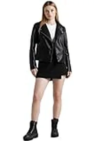 ONLY Onlnewmelisa-Bicicleta de Piel sintética Chaqueta, , S para Mujer