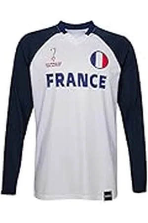 FIFA Manga Larga clásica Oficial de la Copa Mundial 2022-Francia Camiseta, , 4-5 años para Niños