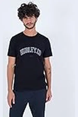 Hurley H20 Dri Authentic Tee, Camiseta Hombre, Preta , M