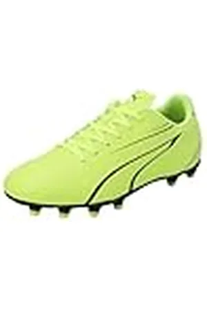 PUMA Vitoria FG/AG, Soccer Shoe Hombre, Electric Lime Black, 46 EU