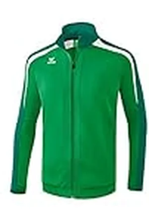 Erima GmbH Liga 2.0 Chaqueta de Entrenamiento, Hombre, Verde (Smaragd/Evergreen) / Blanco, 4XL
