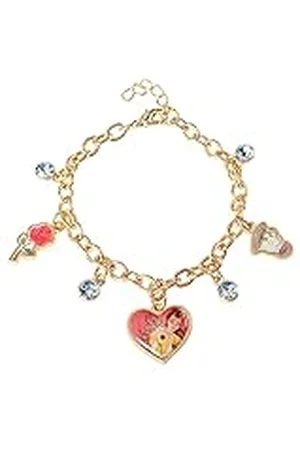 Disney Beauty & The Beast BH00184YL-65.PH - Pulsera esmaltada , talla única, Zinc, No es una piedra preciosa