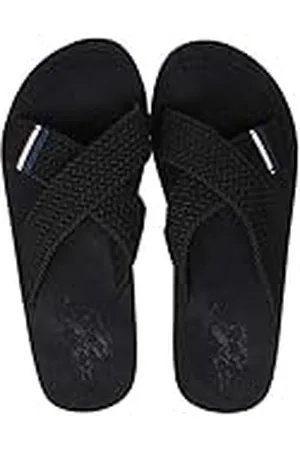 U.S. Polo Assn. Syros1, Zapatillas de Gimnasia Hombre, Negro (Black 004), 41 EU