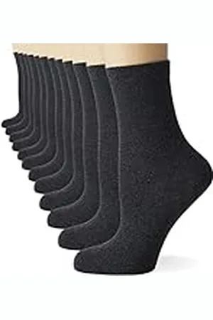 FM London Calcetines escolares (paquete de 12), Calf Socks para Unisex Niños, , 27-30