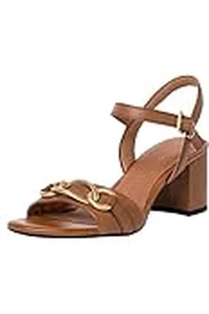 Marco Tozzi 2-2-28363-20, Sandalia con talón para Mujer, Marrón (Cognac), 38 EU