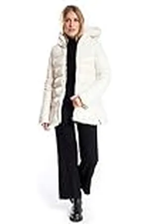 ICEPORT Chaqueta acolchada de mujer Miranda blanca