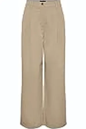 Pieces® Pcthelma HW Pants Noos Pantalones, Crema Irlandesa, M para Mujer