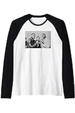 Iconic Photo Moments Boxers Marvis Frazier Joe Frazier Senior & Funso Banjo 1984 Camiseta Manga Raglan